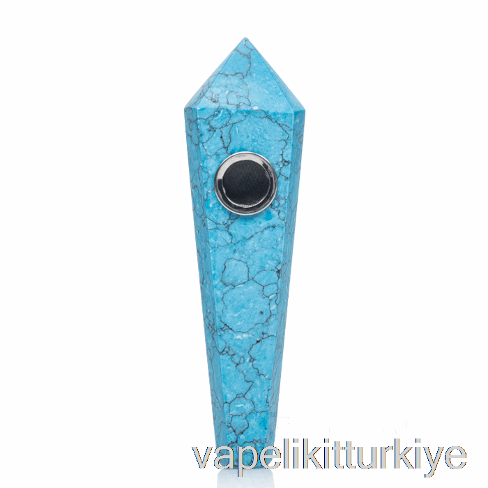 Vape Likit Astral Projesi Değerli Taş Borular Mavi Turkuaz